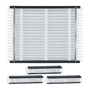 Air Filters MERV 11 Electrostatic Pleated HVAC Furnace Filter 4-Pack
