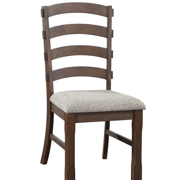 Pascaline - Rustic Side Chair (Set of 2) - Gray / Brown - Best Buy Furniture