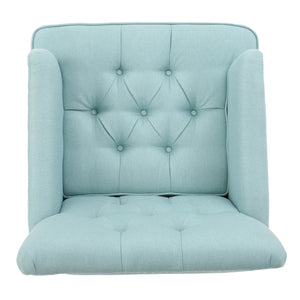 Harrison - Tufted Club Chair With Button Tufted Back And Birch Wood Legs
