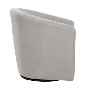 Oaklynn - Barrel Style Swivel Accent Chair