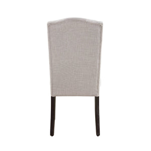 Gerardo - Linen Weathered Dining Chair (Set of 2) - Beige - Best Buy Furniture