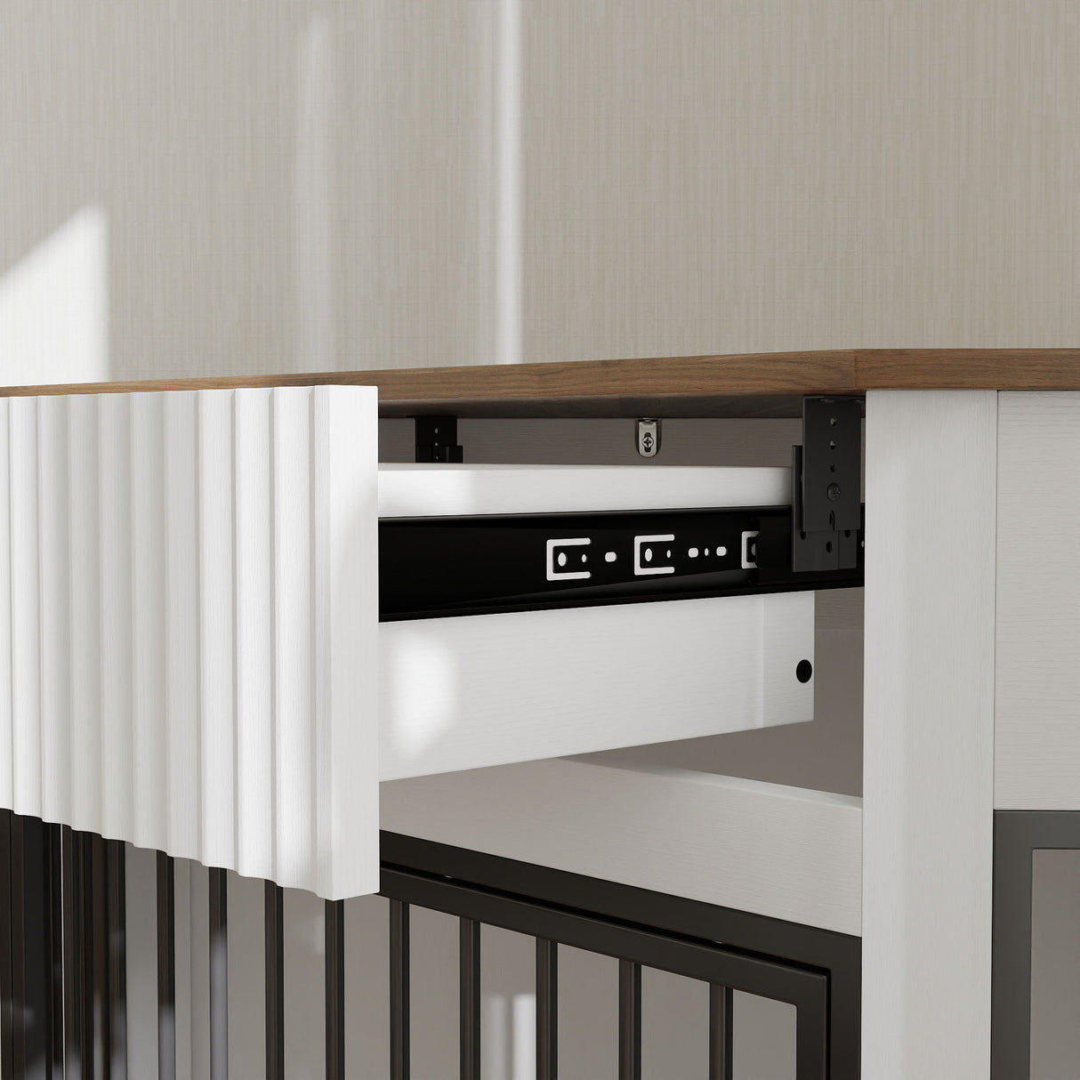 Corner Dog Crate