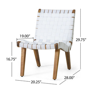 Charlotte - Lounge Chair - White - Best Buy Furniture