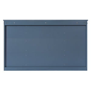 Wall-Mounted Mirror Cabinet With Adjustable Shelf And Open Shelves
