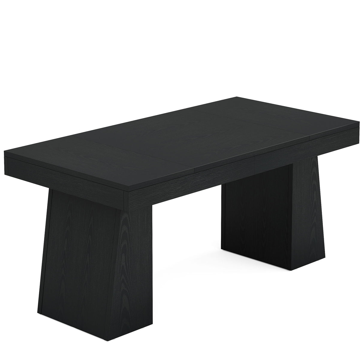 Executive Desk, Workstation With Double Trapezoid Base