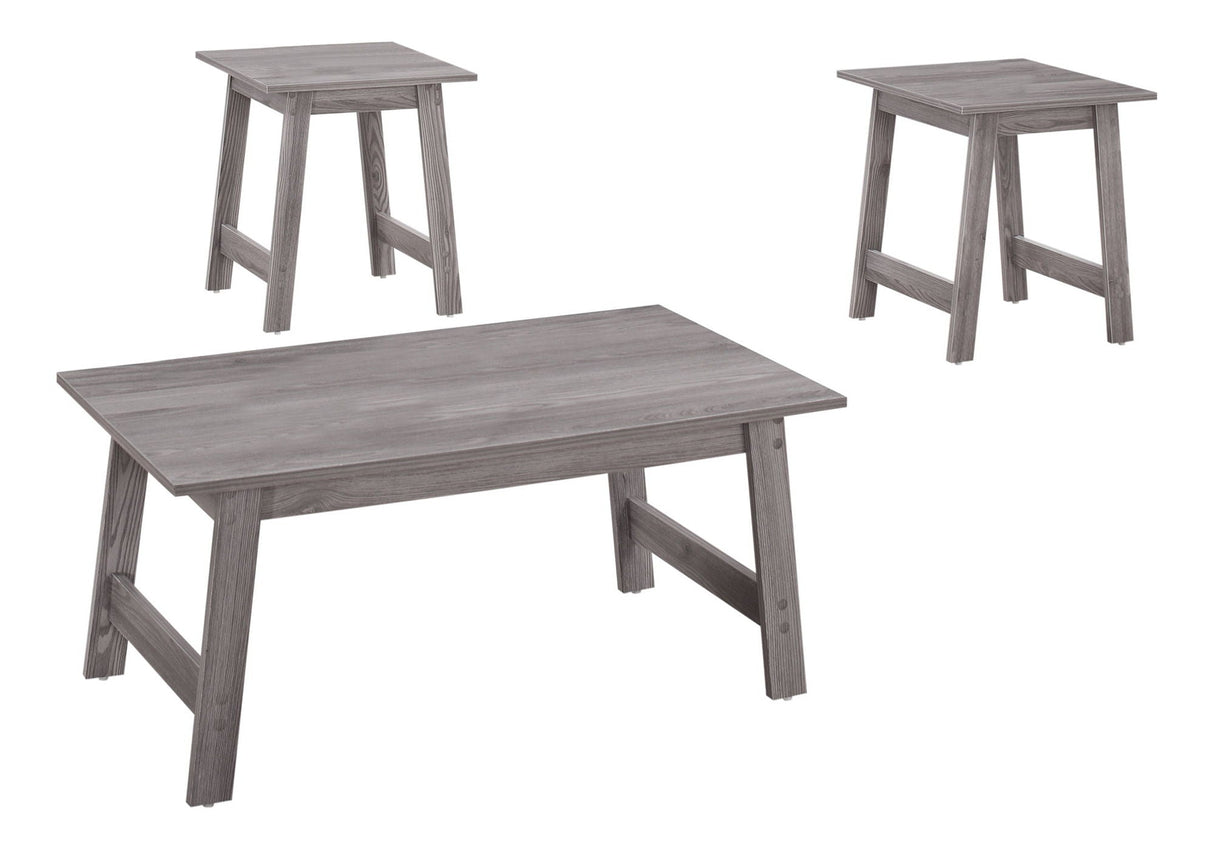 Table Set, Coffee, End, Side, Accent, Living Room Transitional (Set of 3) - Best Buy Furniture