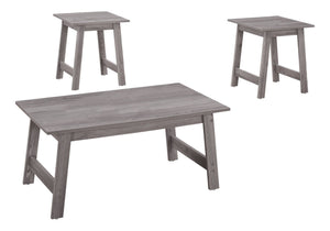 Table Set, Coffee, End, Side, Accent, Living Room Transitional (Set of 3) - Best Buy Furniture