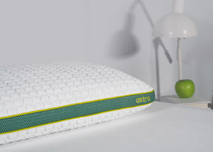 BedGear Astro Youth Rectangle Pillow with Pillowcase, White
