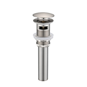 Single Handle Bathroom Sink Faucet with Pop-Up Drain