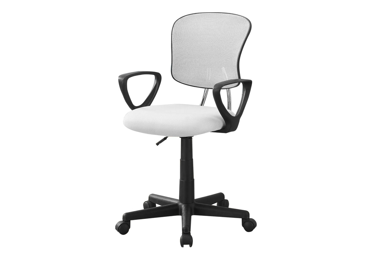 Office Chair, Adjustable Height, Swivel Ergonomic, Armrests, Contemporary - Best Buy Furniture