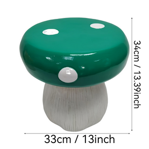 Mushroom Model Statue Stool