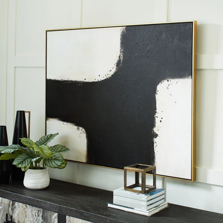 Reighlea - Wall Art - Black / White - Best Buy Furniture