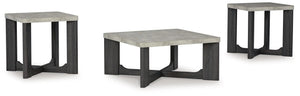 Sharstorm - Occasional Table Set (Set of 3) - Two-tone Gray - Best Buy Furniture