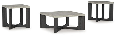 Sharstorm - Occasional Table Set (Set of 3) - Two-tone Gray - Best Buy Furniture
