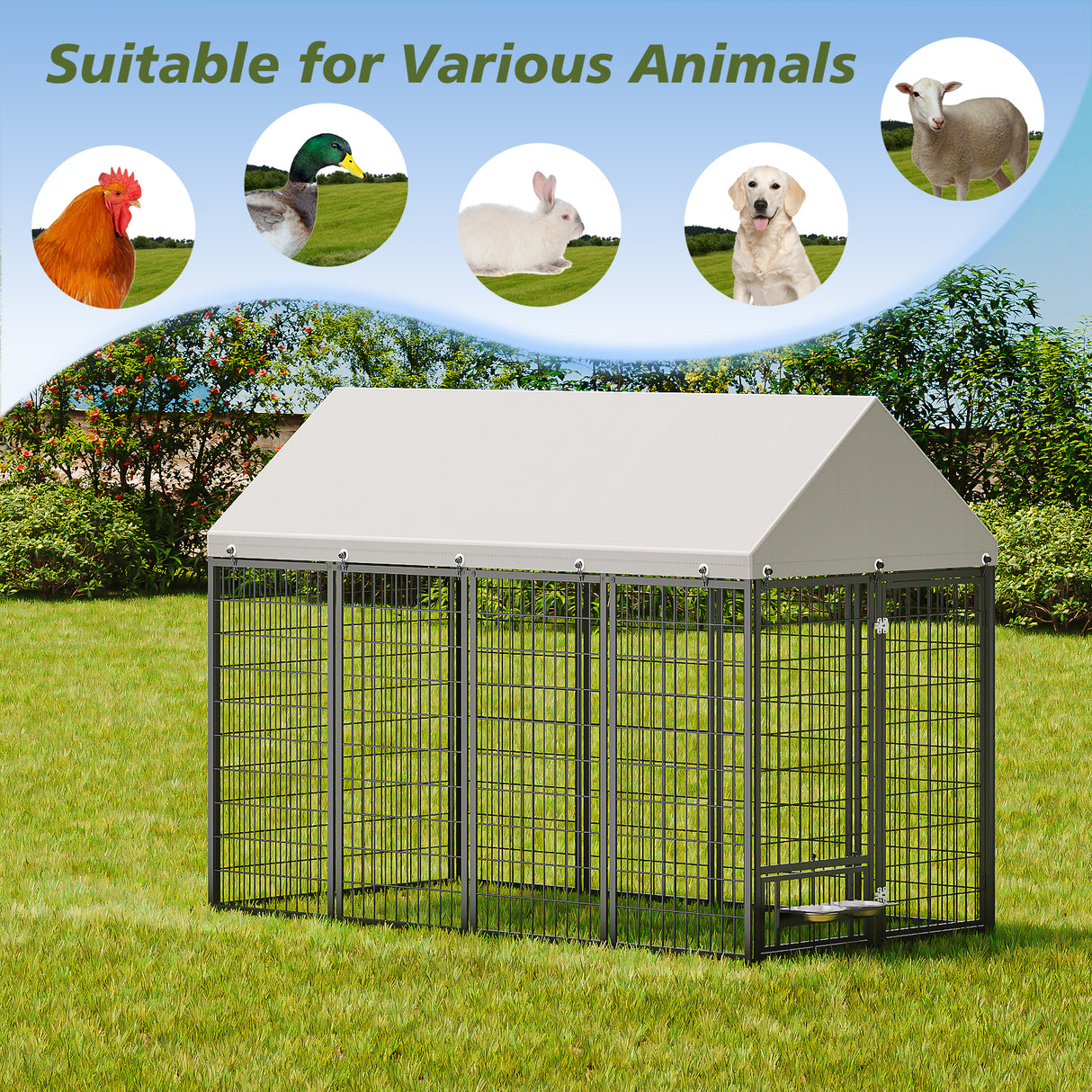 Large Dog Kennel Outdoor Pet Pens
