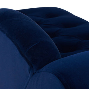 Samuel - Tufted Roll Arm Chaise Lounge