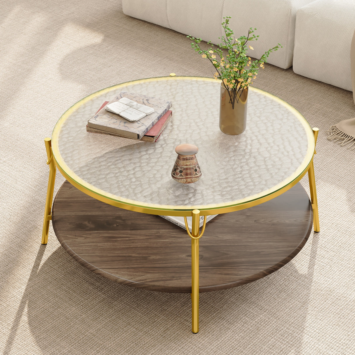 Modern Round Coffee Table