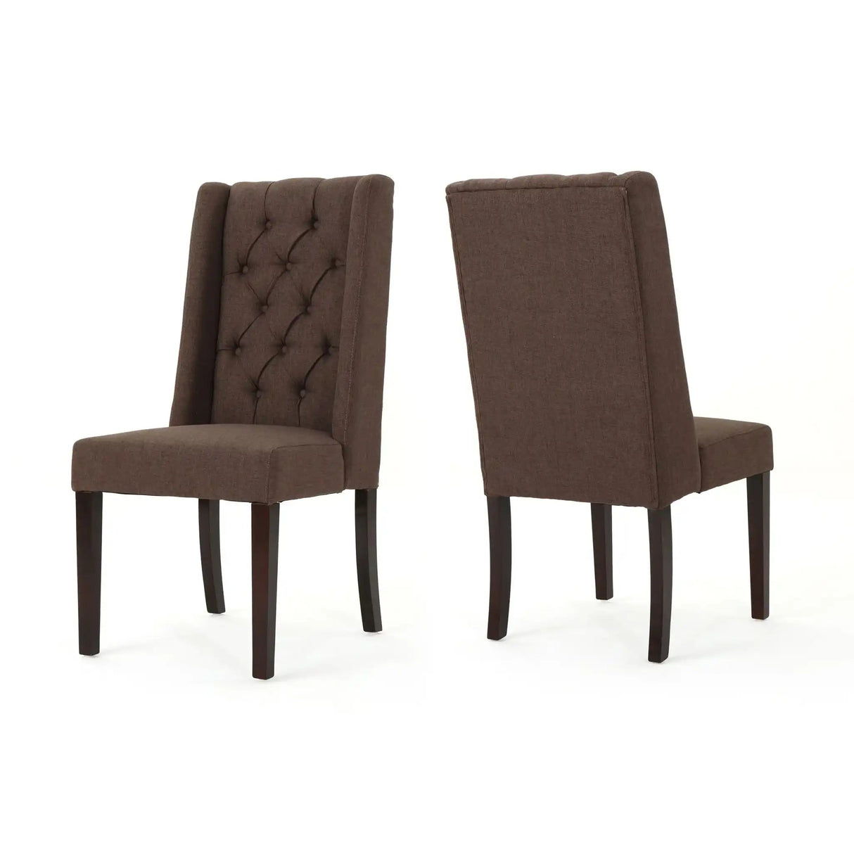 Sophisticated Tufted Dining Chair With High Back Design - Best Buy Furniture