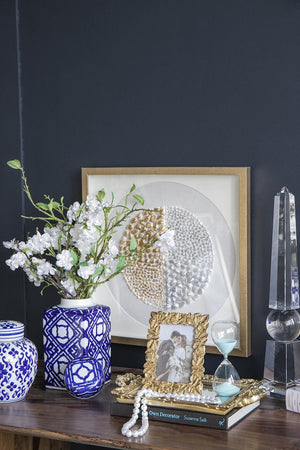 5x5x10" Porcelain Decorative Jar
