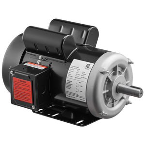 5 HP Electric Motor for Air Compressors, 3450 RPM, Single-Phase 230V