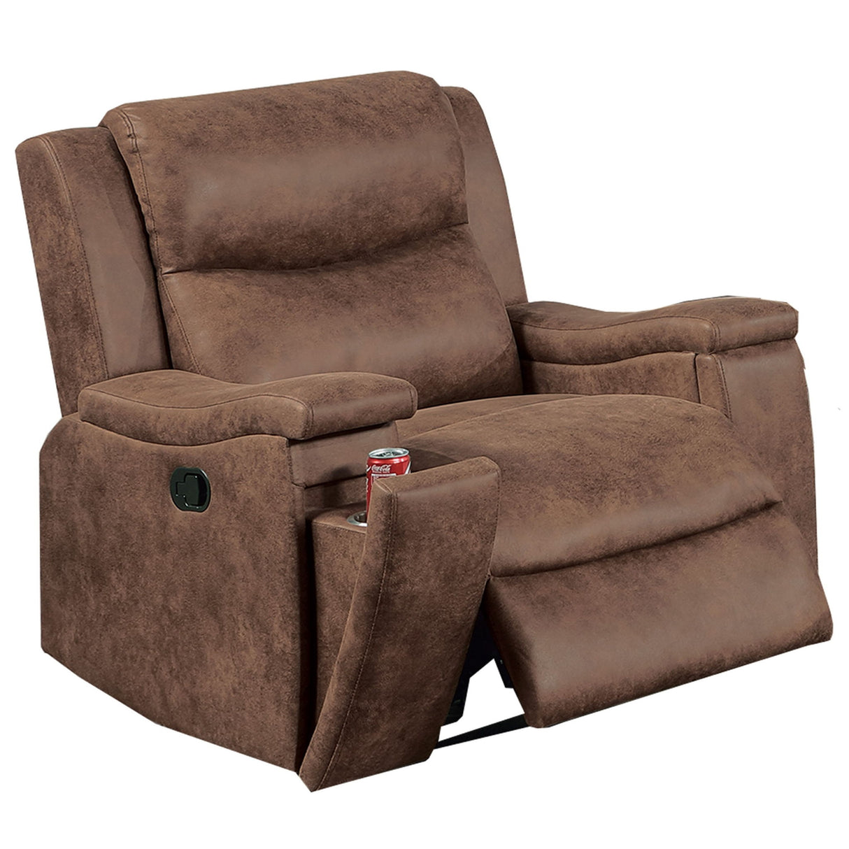 Modern Manual Motion Living Room Set & Hidden Cup Holders
