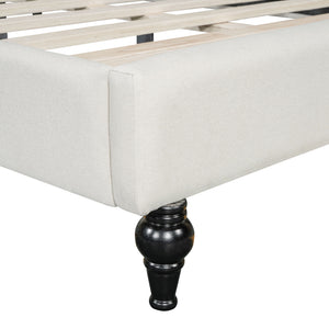 Modern L Shaped Daybed With Legs