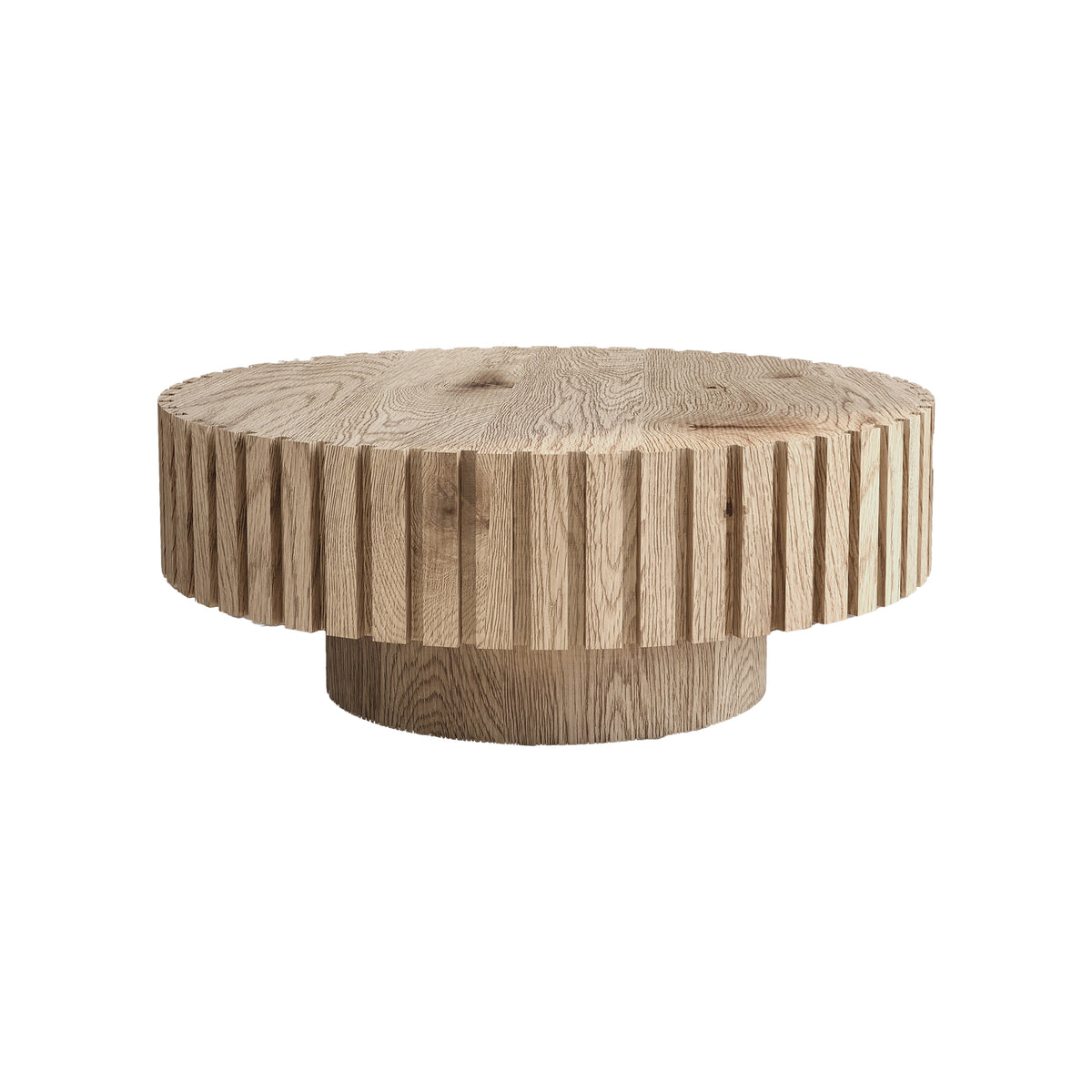 Modern Minimalist Circular Coffee Table 31.4''