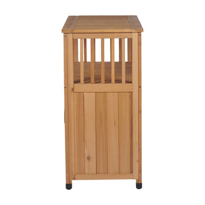 Patio Bar Table Set With Storage