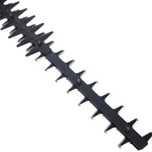 26Cc Gas Powered Hedge Trimmer With Double Sided Blade And Recoil Start - Orange