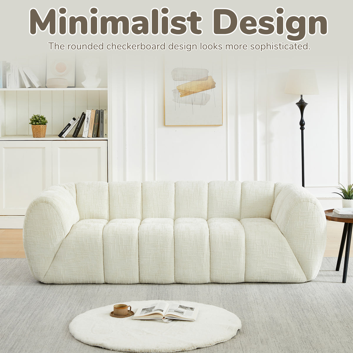 Chenille Pure Foam Sofa