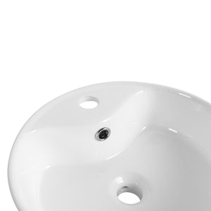 Ceramic Rotundity Above Counter