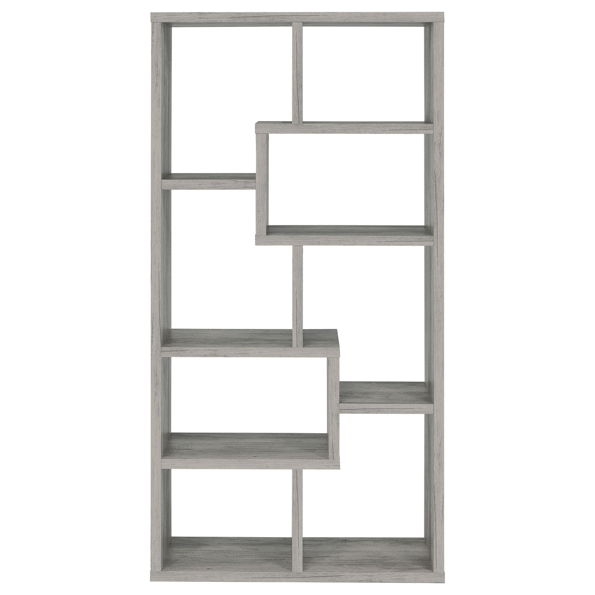 Lawton - 7 Shelf Bookshelf - Driftwood