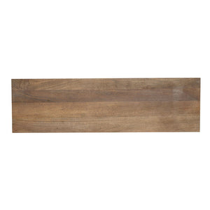 TV Cabinet With Recycle Wood 2 Door - Brown
