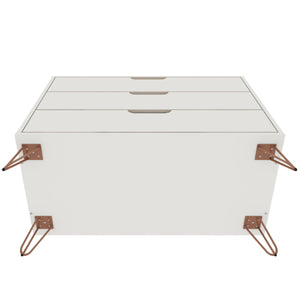 Rockefeller - 3 Drawer Dresser - Off White