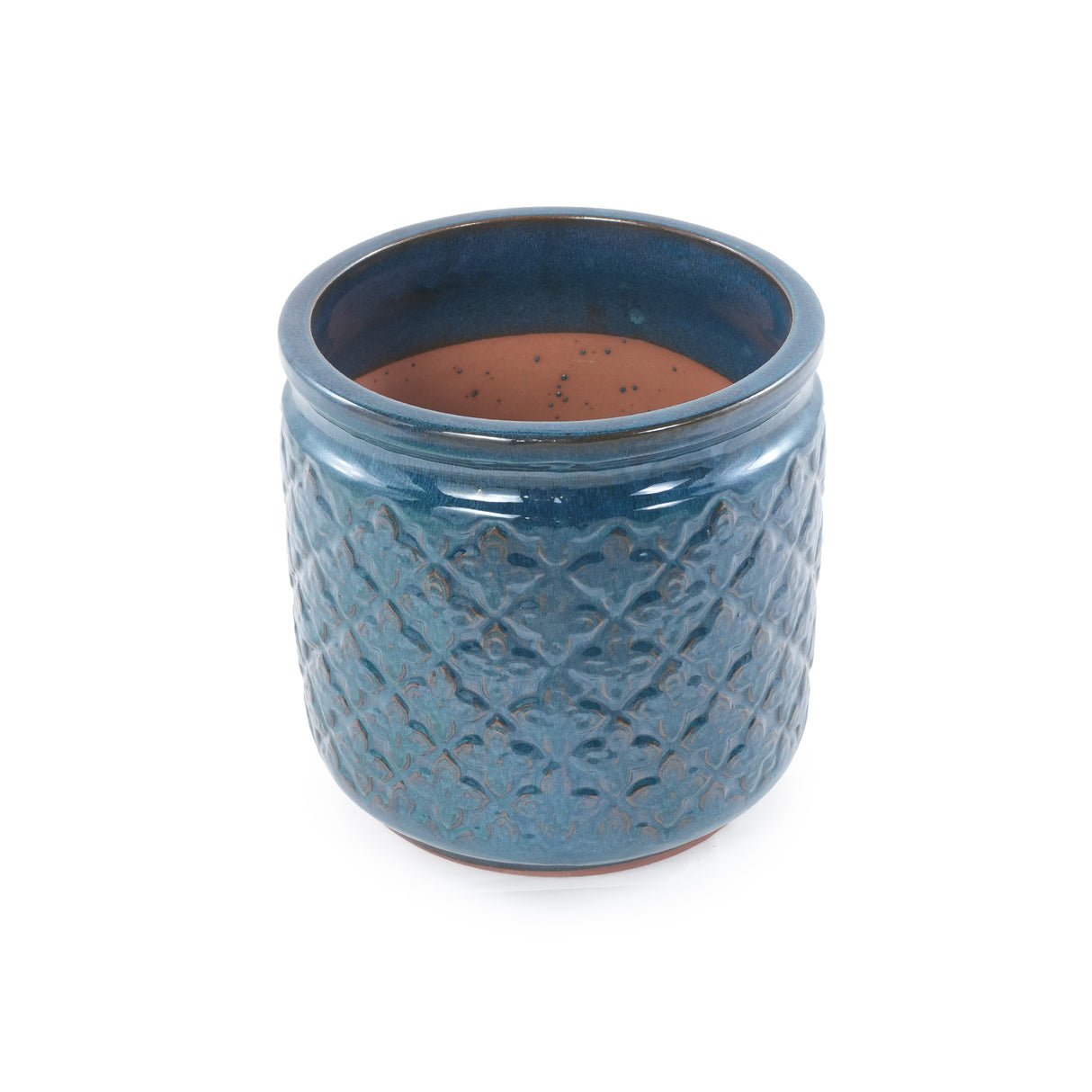 Handmade Ceramic Flower Pot Set of 3, 15/12/9 Inch Diameter