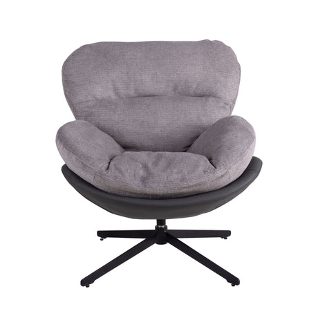 360° Swivel Office Chair, No Wheels