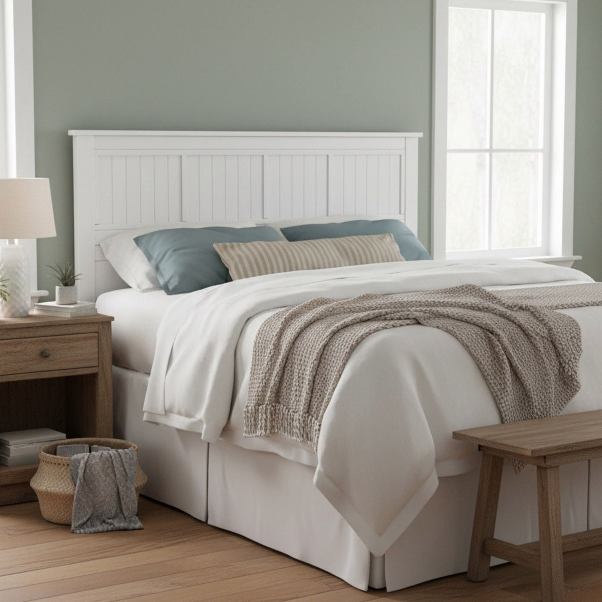 Walton Window Pane Panel Headboard
