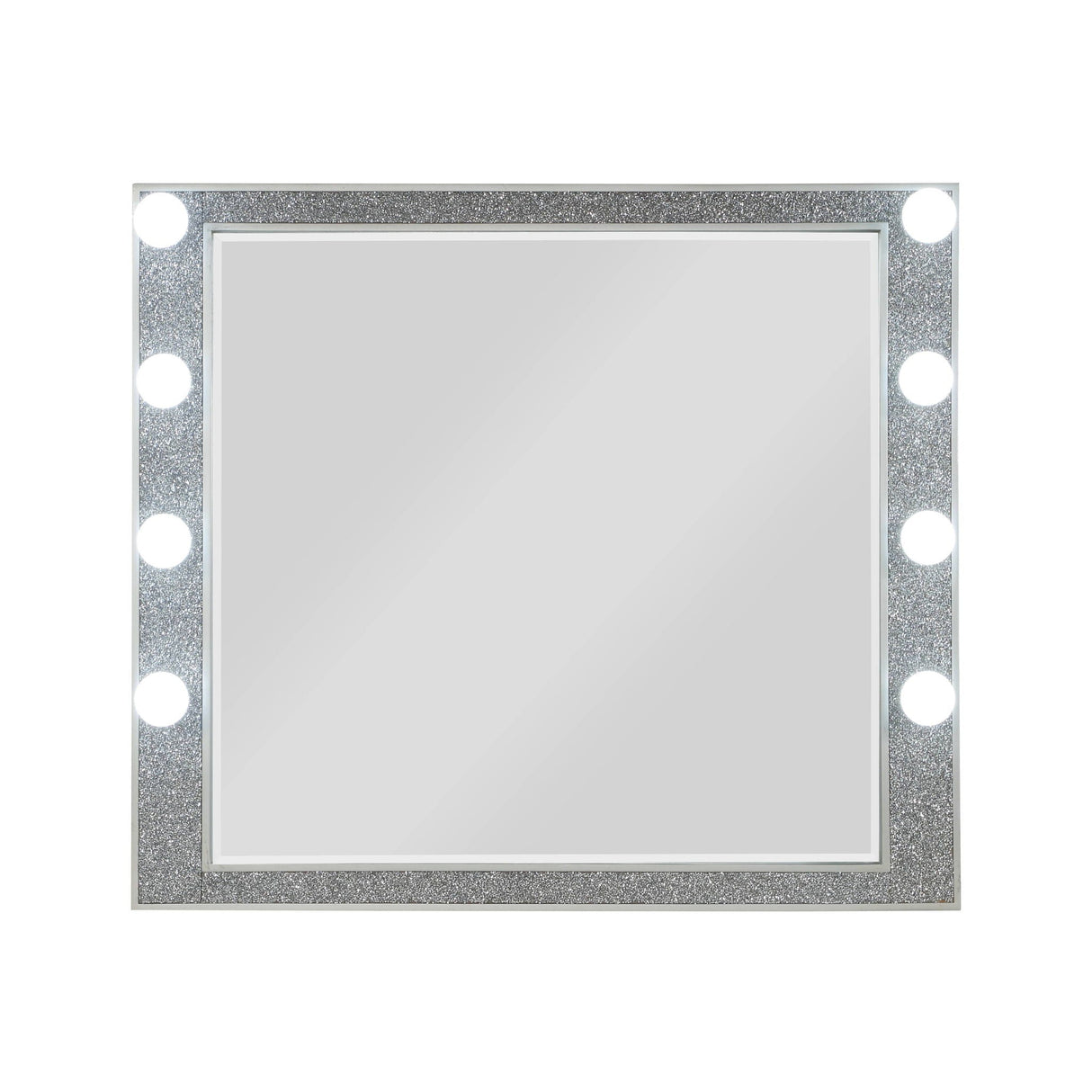 Sliverfluff - Mirror With Light - Mirrored / Champagne - Best Buy Furniture