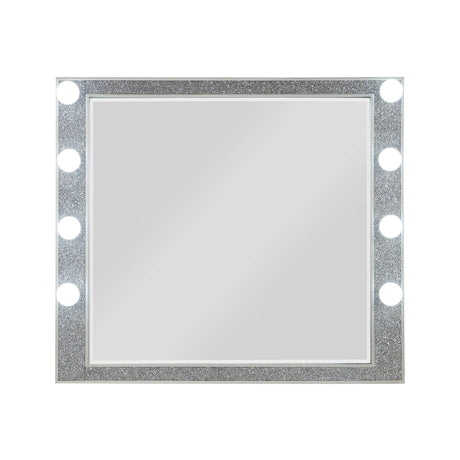 Sliverfluff - Mirror With Light - Mirrored / Champagne - Best Buy Furniture