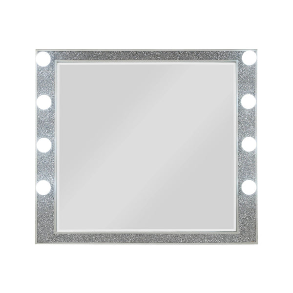 Sliverfluff - Mirror With Light - Mirrored / Champagne - Best Buy Furniture