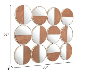 Zuo Modern Cycle Round Mirror