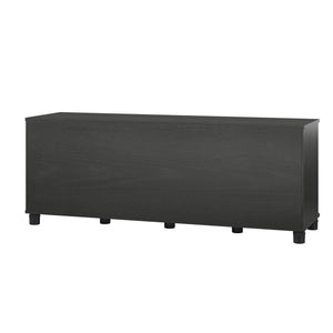 Systembuild Evolution Camberly - Shoe Storage Bench - Black Brown