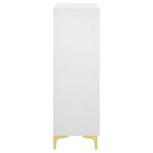 Karena - Rectangular 5 Drawer Chest - White