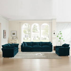 Modern 3 Piece Sofa Couch Set