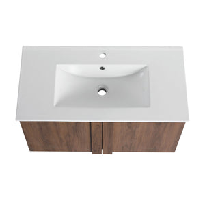 Floating Bathroom Vanity With Sink Combo