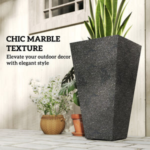 Outsunny 28" Tall Planters, Set of 3