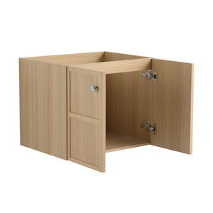 Modern Wall Mounted Bathroom Vanity With Soft Closing Doors