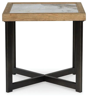 Montia - Square End Table - Multi - Best Buy Furniture