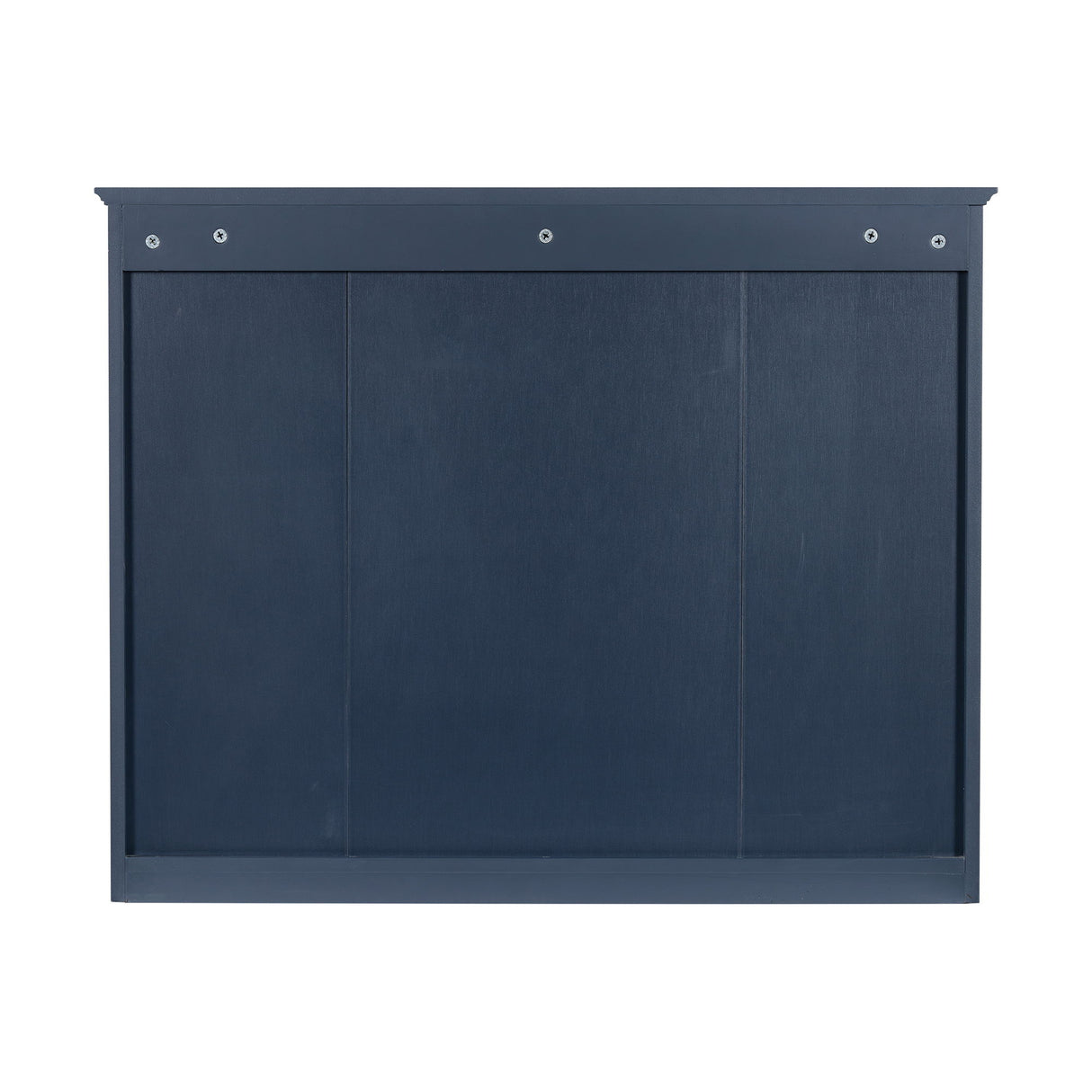 Wall Mounted Medicine Cabinet With Mirror, Storage Cabinet Featuring 6 Open Shelves And Adjustable Interior