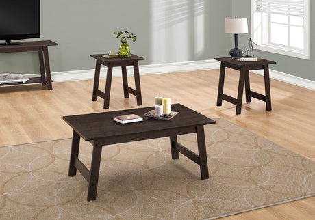 Table Set, Coffee, End, Side, Accent, Living Room Transitional (Set of 3) - Best Buy Furniture